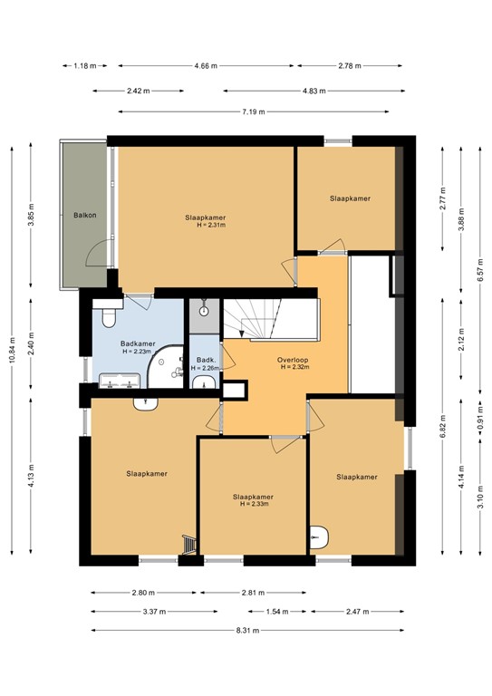 mediumsize floorplan